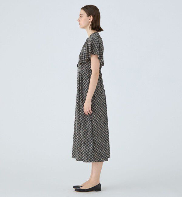 Ballsey「BBタイポグラフィプリント フレアスリーブワンピース」|ワンピース|