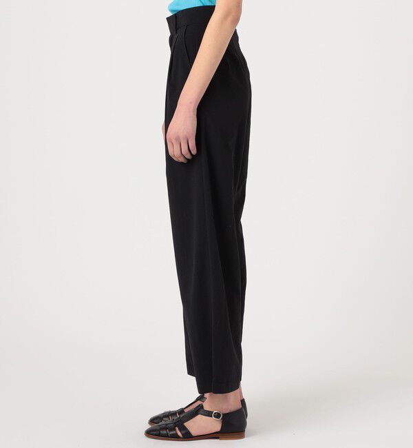 MACPHEE「タスランタイプライター タックワイドパンツ」|その他|