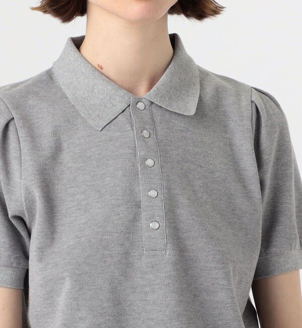 MACPHEE「コットンカノコ ポロプルオーバー」|ポロシャツ|