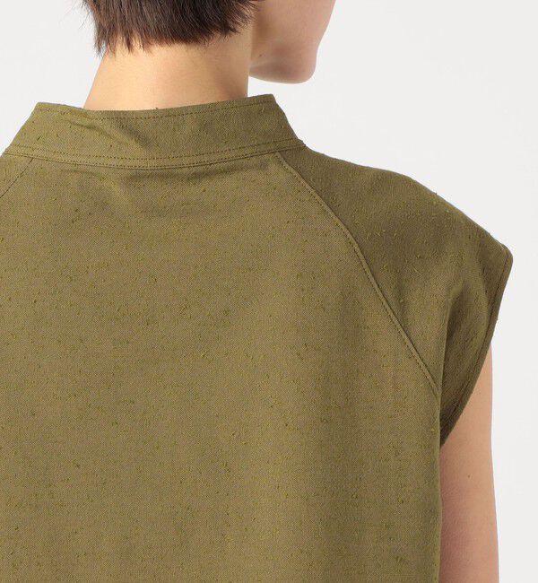 BACCA「レーヨンコットンネップブラウス」|シャツ・ブラウス|