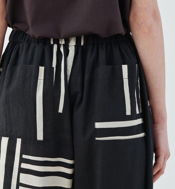 GALERIE VIE「ランドレイヤープリント イージーワイドパンツ」|その他|