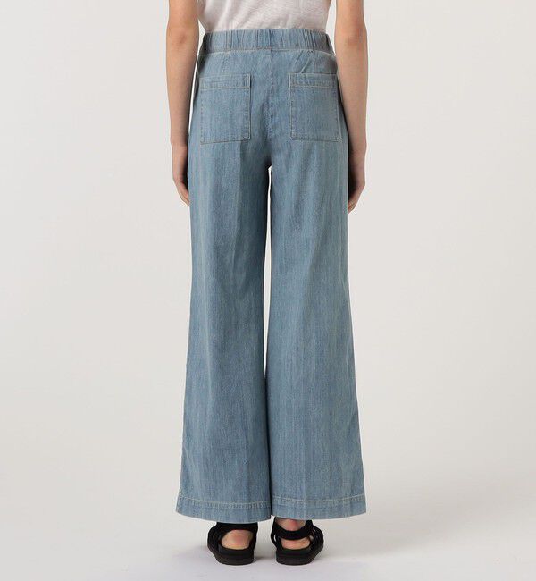 JAMES PERSE「コットンデニム タックワイドパンツ WCID1090」|デニム|
