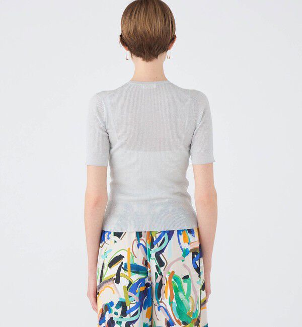 Ballsey「マーセライズドコットン クルーネックプルオーバー」|ニット・セーター|