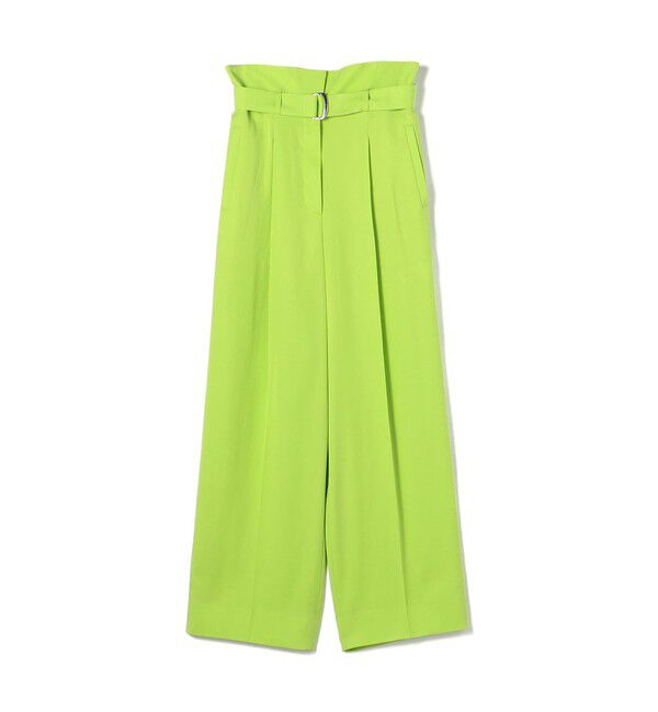 Ballsey「セルロースツイル ハイウエストテーパードパンツ」|その他|53 グリーン