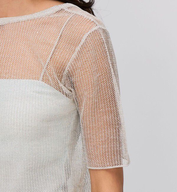 BACCA「オーロラフィルム リネンカットソー」|ニット・セーター|