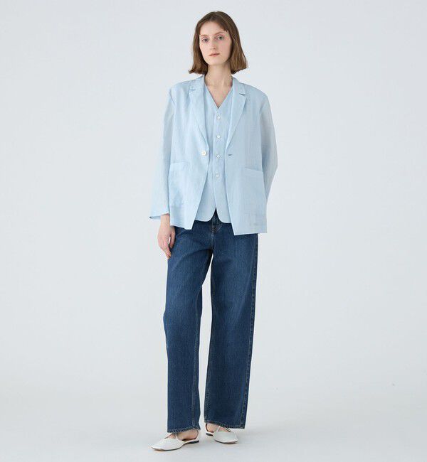 MACPHEE「ラミーソリッド シングルジャケット」|テーラードジャケット|