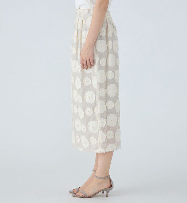 Ballsey「シアーウェーブジャカード コクーンスカート」|スカート|