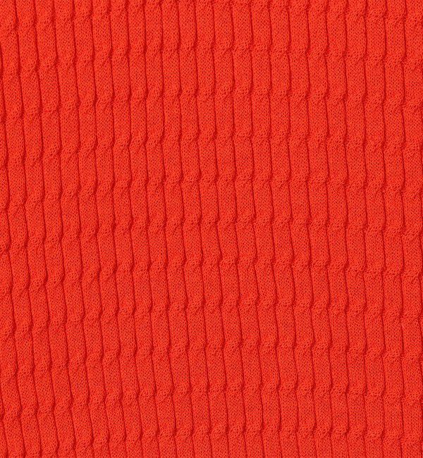 MACPHEE「コットンナイロンケーブル ポロプルオーバー」|ニット・セーター|