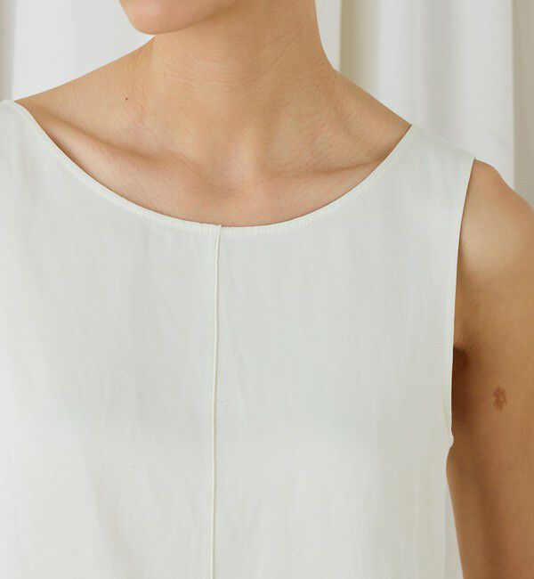 DES PRES「ソフトサテン レイヤードブラウス」|シャツ・ブラウス|