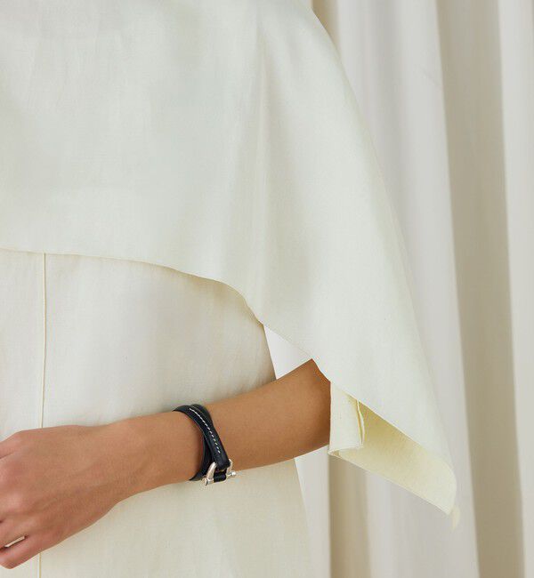 DES PRES「ソフトサテン レイヤードブラウス」|シャツ・ブラウス|