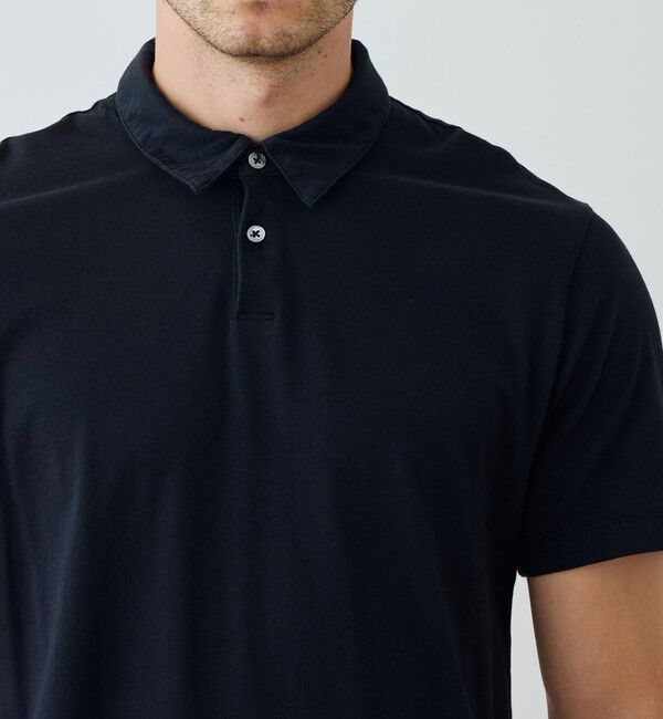 JAMES PERSE「コットンジャージー ポロシャツ MBEL3710」|ポロシャツ|