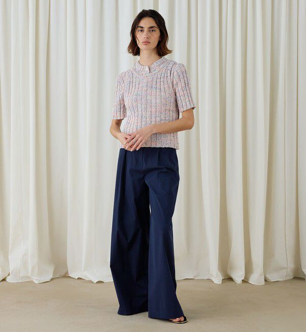 DES PRES「ラミーミックスツイストコットン タンクトップ」|タンクトップ|