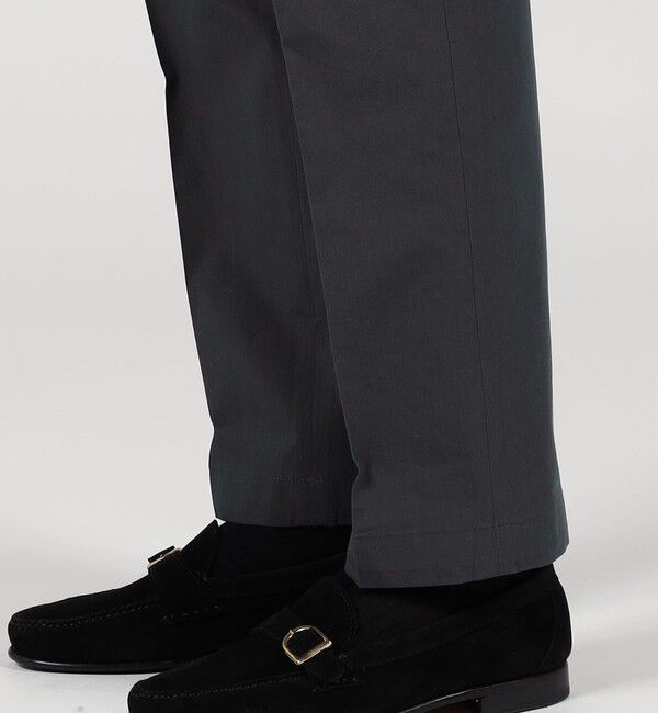 TOMORROWLAND MENS「コットンナイロンシャンブレー 1プリーツ イージースラックス FABRICA」|スラックス|