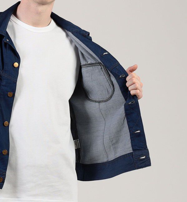 TOMORROWLAND MENS「【別注】Lee Westerner Jacket 3.2オンスデニム」|ブルゾン・スタジャン|