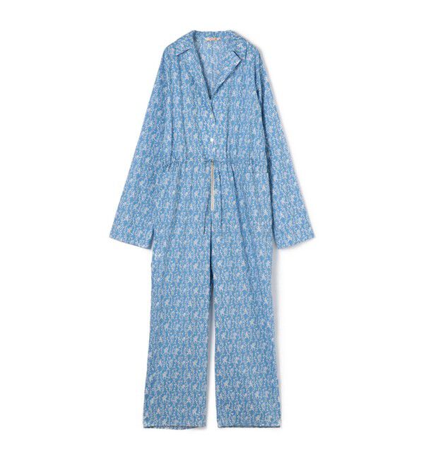 BACCA「サマーリバティ コットンコンビネゾン」|ワンピース|64 ブルー系