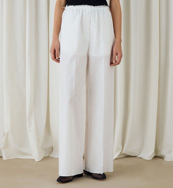 DES PRES「コットンナイロンジャガードイージーパンツ」|その他|