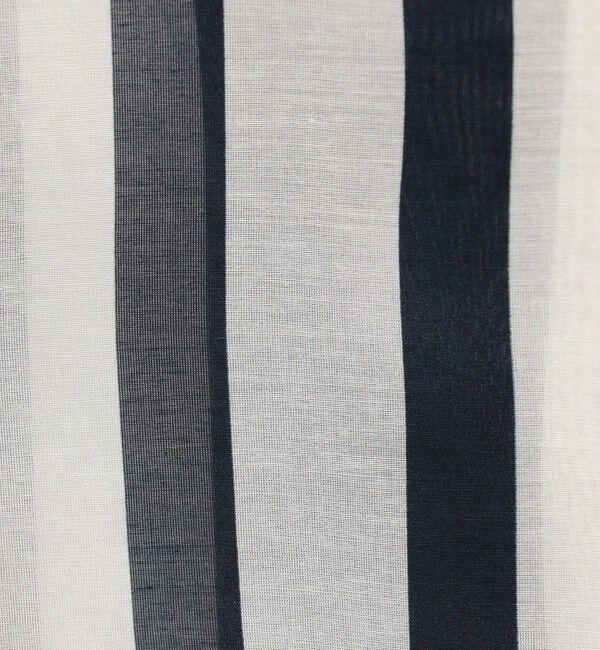 DES PRES「コットンシルクローンストライプ スリーブレスジレ」|シャツ・ブラウス|