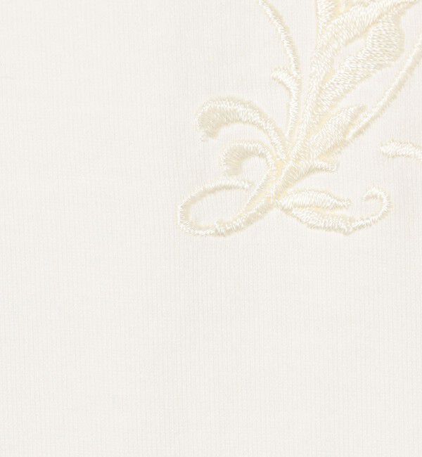 MACPHEE「コットンジャージー エンブレムTシャツ」|Tシャツ・カットソー|