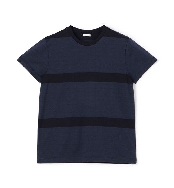 GALERIE VIE「ファインコットン クルーネックTシャツ」|Tシャツ・カットソー|68 ネイビー系