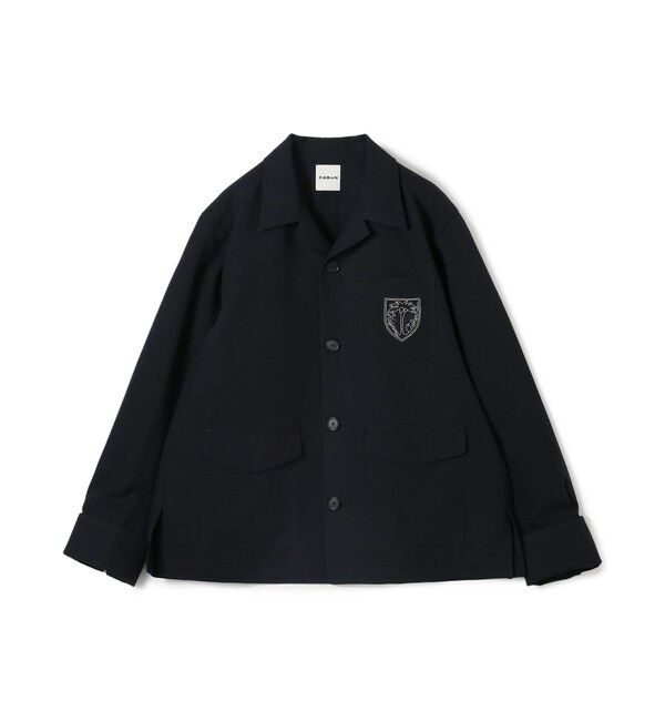 CABaN「CABaN コットン カバーオールジャケット」|ブルゾン・スタジャン|69 ネイビー