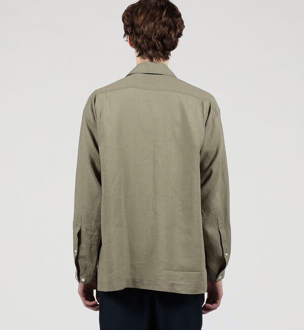 TOMORROWLAND MENS「リネン 4ポケット サファリシャツ」|シャツ・ブラウス|