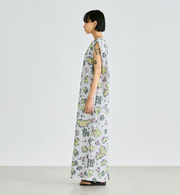 Edition「フラワープリント ノースリーブワンピース」|ワンピース|