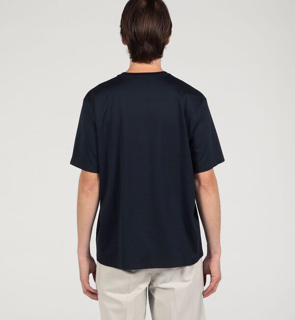 TOMORROWLAND MENS「ギザコットン ハーフスリーブ ポケットTシャツ」|Tシャツ・カットソー|