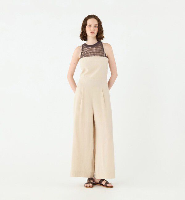 Ballsey「エアリネン キャミソールオールインワン」|オールインワン|