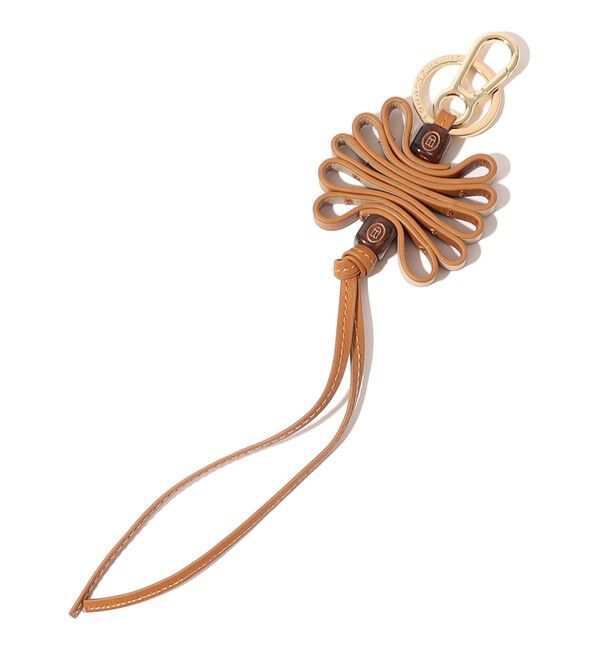 TOMORROWLAND GOODS「Atelier TOMORROWLAND FLOWER チャーム」|チャーム・キーホルダー|45 キャメル