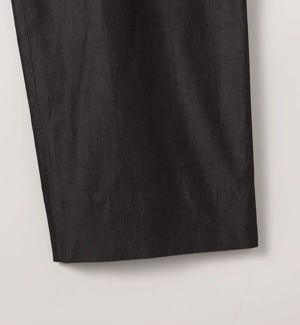 CABaN「CABaN シャトルポプリン 1タックパンツ」|チノ|