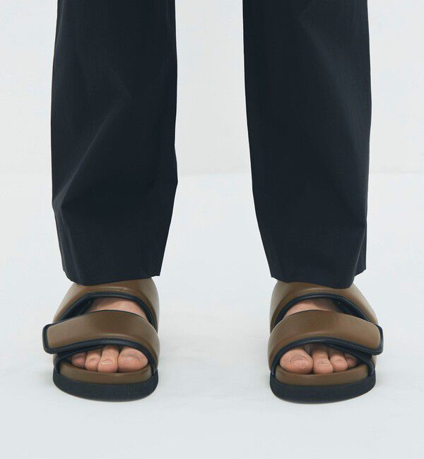 CABaN「CABaN シャトルポプリン 1タックパンツ」|チノ|