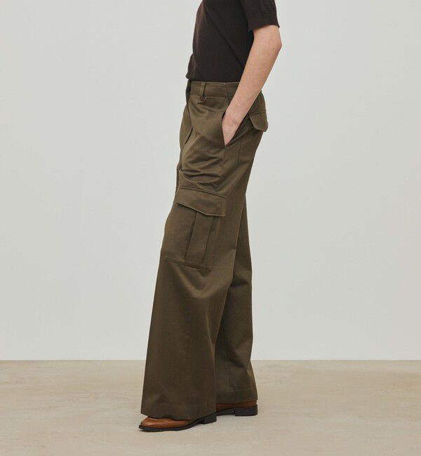 DES PRES「コットンサテン カーゴパンツ」|カーゴ|