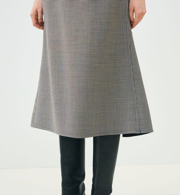 TOMORROWLAND collection「ガンクラブトゥースリバー 2-wayマーメイドスカート」|フレア|