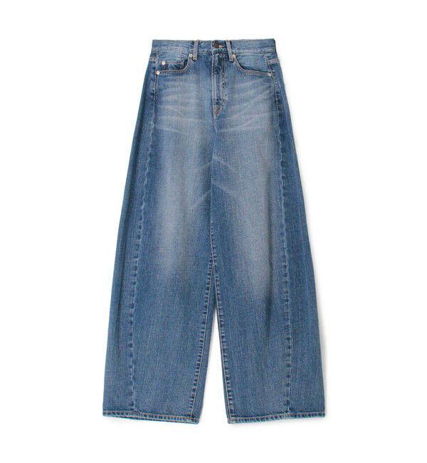 Edition「エッセンシャルデニム バルーンパンツ」|デニム|63 ライトブルー