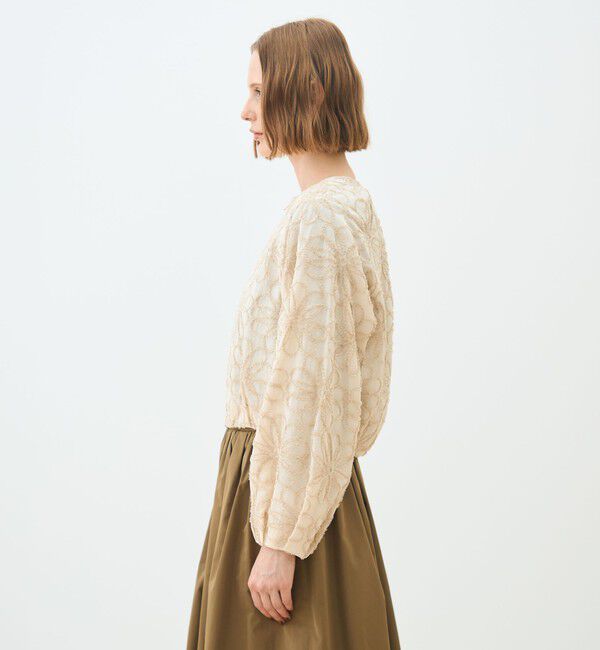 TOMORROWLAND collection「レーヌエンブロイダリー バルーンブルゾン」|ブルゾン・スタジャン|