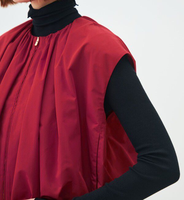 TOMORROWLAND collection「ポリエステルシルクタフタ バルーンジレ」|ベスト・ジレ|