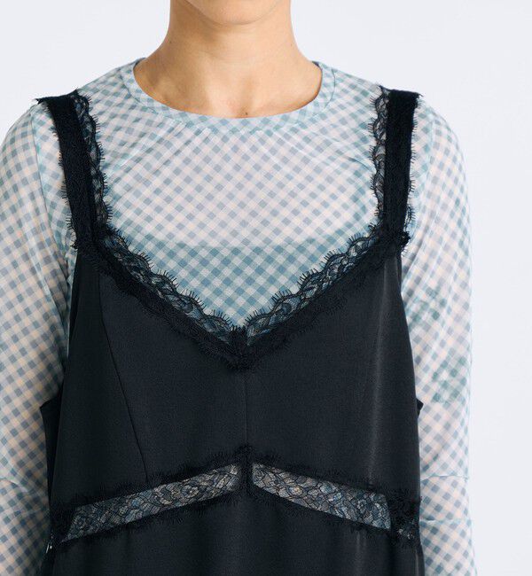 Edition「ジョーゼットレース ワンピース」|ワンピース|