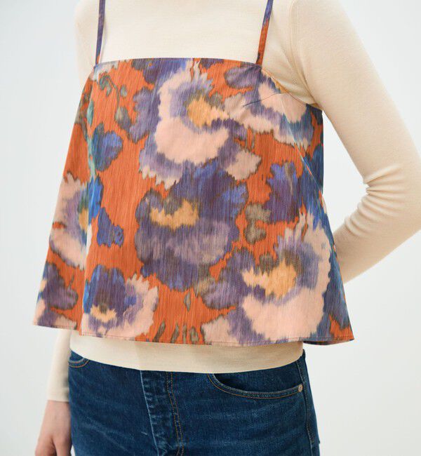 TOMORROWLAND collection「ヴァーミリオンプリント トラペーズキャミソール」|その他|