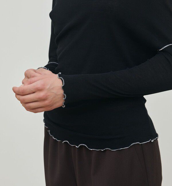 DES PRES「コットンジャージー ツイストプルオーバー」|Tシャツ・カットソー|