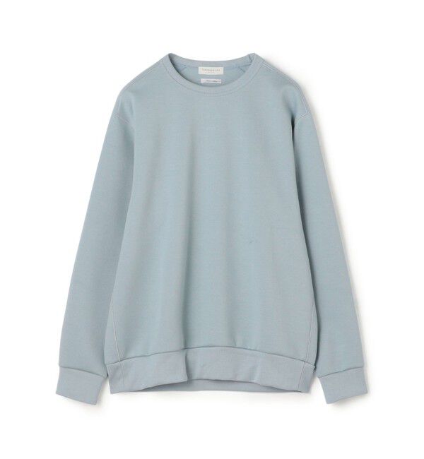 TOMORROWLAND MENS「スビンコットン ダンボール クルーネックスウェット」|スウェット・ジャージ|63 ライトブルー