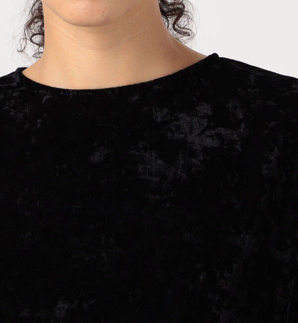 Ballsey「ベルベットコンビ Tブラウス」|シャツ・ブラウス|