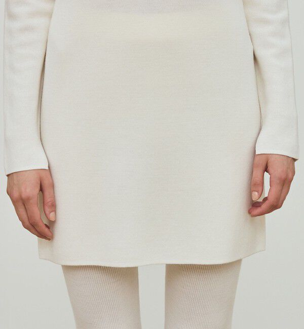 DES PRES「ウーステッドウールファインリブ タートルネックワンピース」|ワンピース|