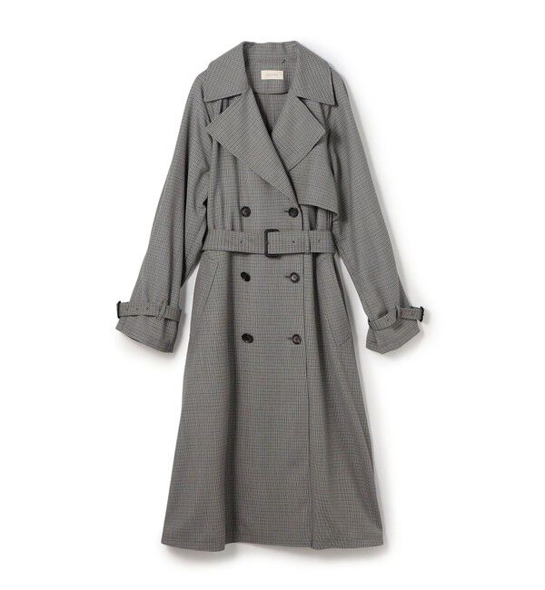 DES PRES「ハイツイストギャバジン トレンチコート」|トレンチコート|16 グレー系