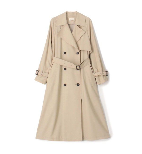 DES PRES「ハイツイストギャバジン トレンチコート」|トレンチコート|41 ライトベージュ