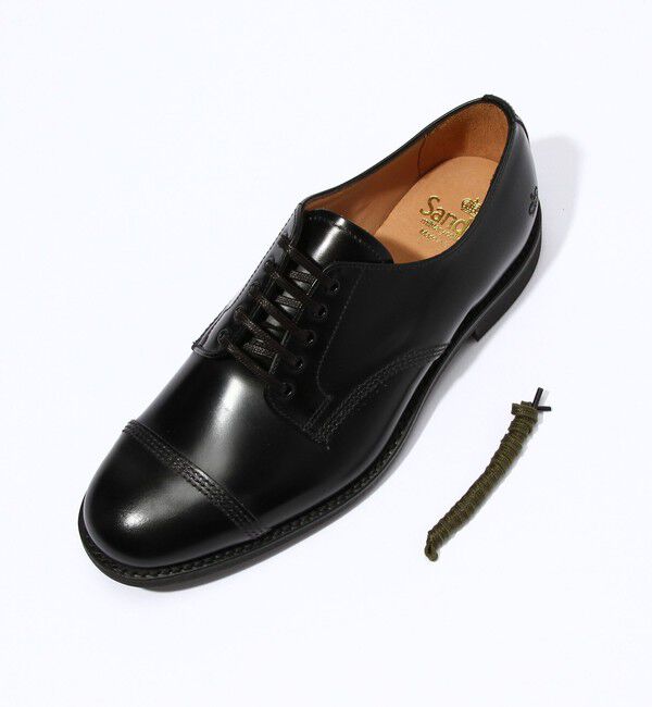 TOMORROWLAND GOODS「SANDERS ポリッシュドレザー キャップトゥシューズ」|その他|