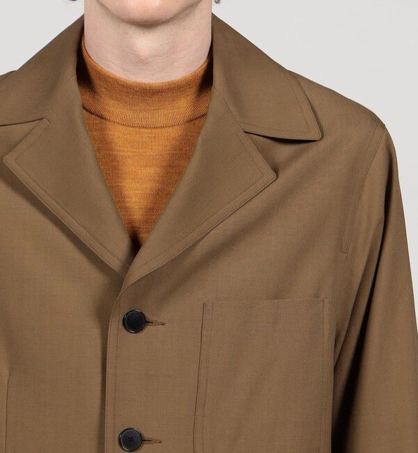 TOMORROWLAND MENS「SUPER120&rsquo;Sウール シングルブレステッド 4Bバルカラージャケット」|テーラードジャケット|
