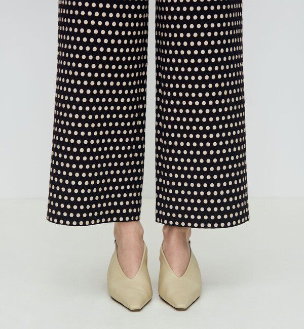 TOMORROWLAND collection「スラブドット セミワイドパンツ」|その他|