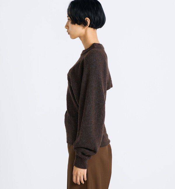 Edition「ウールブークレー クロップドニット」|ニット・セーター|