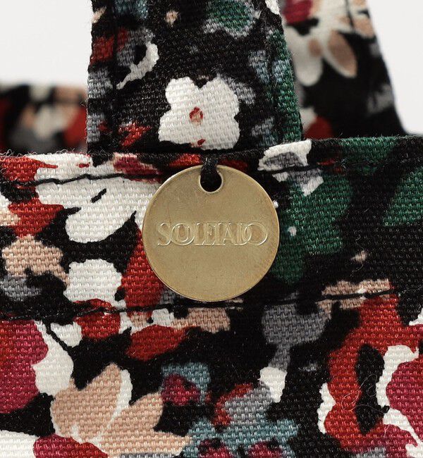 SOULEIADO「SOULEIADO コットンオックス ポケッタブルトートバッグ」|エコバッグ|