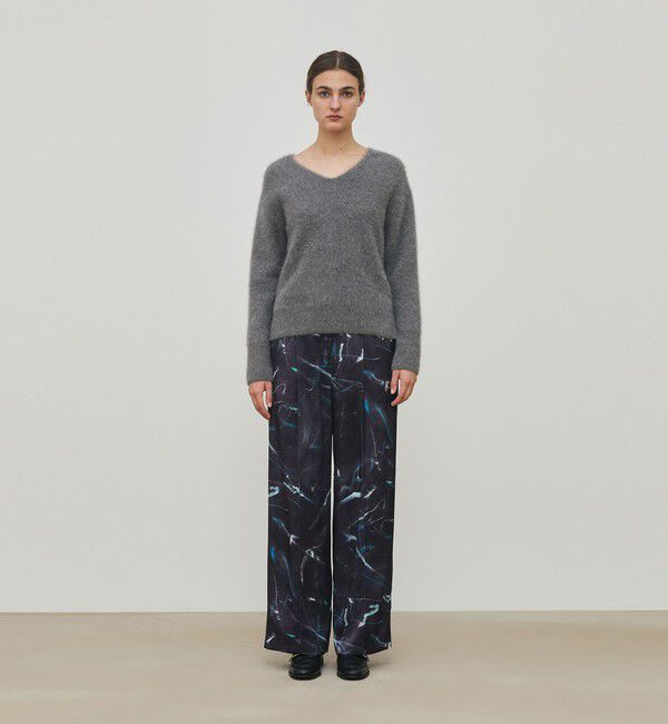 DES PRES「フォックスカシミヤ Vネックプルオーバー」|ニット・セーター|